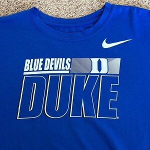 Nike Duke Blue Devils dri fit Tshirt